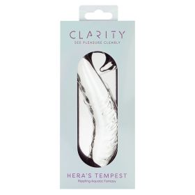 Clarity Glass Dildo Hera's Tempest