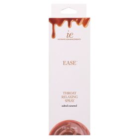 Intimate Enhancements Ease Throat Relaxing Spray-Salted Caramel 2oz