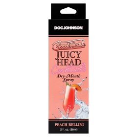 GoodHead Juicy Head Cocktails Dry Mouth Spray-Peach Bellini 2oz