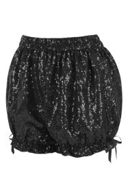 Black Sequin Bloomers (size: Queen)