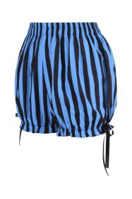 Black/Blue Striped Bloomers (size: Queen)