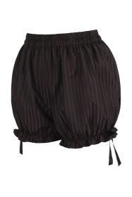 Black/Brown Stripe Brocade Bloomers (size: Queen)