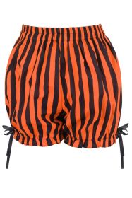 Black/Orange Striped Bloomers (size: Regular)