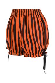 Black/Orange Striped Bloomers (size: Queen)