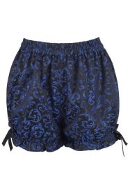 Blue/Black Brocade Bloomers (size: Regular)