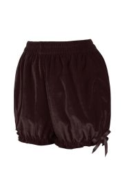 Dark Brown Velvet Bloomers (size: Queen)