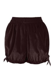 Dark Brown Velvet Bloomers (size: Regular)