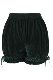 Dark Green Velvet Bloomers (size: Regular)