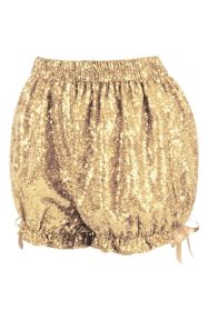 Gold Sequin Bloomers (size: Queen)