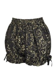 Gold/Black Brocade Bloomers (size: Queen)