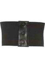 Lavish Green w/Black Lace Overlay Corset Belt Cincher (size: large)