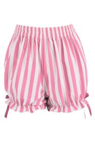 Pink/White Striped Bloomers (size: Regular)