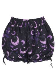 Purple Moon Print Bloomers (size: Regular)