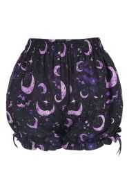Purple Moon Print Bloomers (size: Queen)