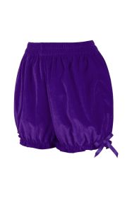 Purple Velvet Bloomers (size: Queen)