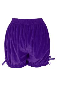 Purple Velvet Bloomers (size: Regular)