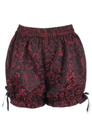 Red/Black Brocade Bloomers (size: Regular)
