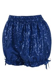 Royal Blue Sequin Bloomers (size: Queen)