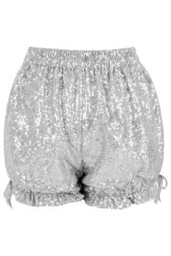 Silver Sequin Bloomers (size: Regular)