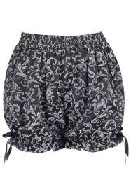 Silver/Black Brocade Bloomers (size: Regular)